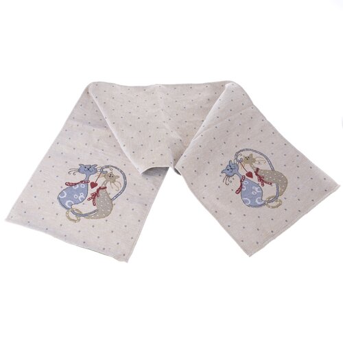 Tischläufer Katzen, 40 x 140 cm