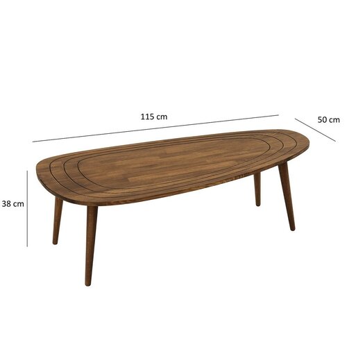 Stolik konferencyjny Sweet Walnut