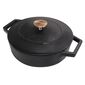 Berlinger Haus Gusseisen Topf mit Deckel Black Rose Collection, 26 cm