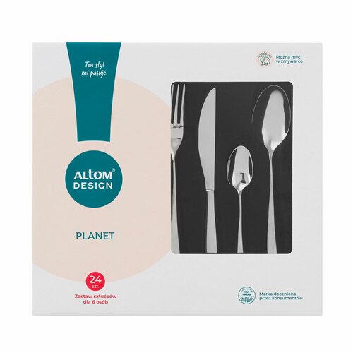 Altom 24-delni set jedilnega pribora Planet