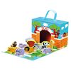 Bino Reisekoffer mit Tieren ZOO, 28 x 24 x 11 cm