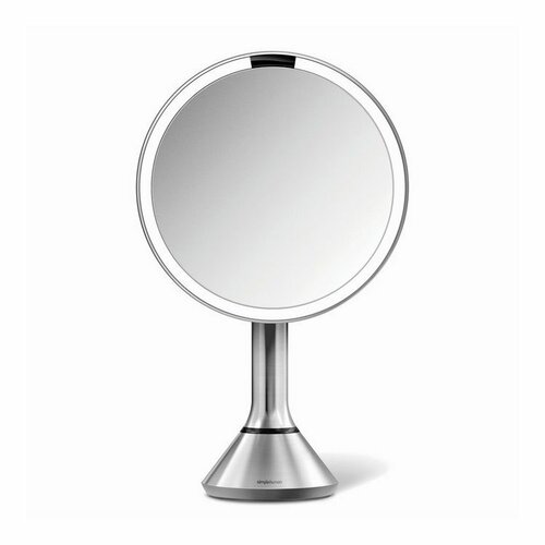 Simplehuman Zrkadlo dobíjacie Sensor pr. 20 cm, nerez