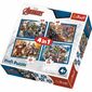 Trefl Puzzle Avengers Egy csapat vagyunk, 4 az 1-ben 54, 70 részes