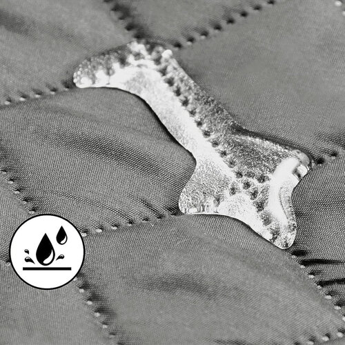 4Home Wasserdichter Doppelsesselüberwurf Pocket, 138 x 194 cm