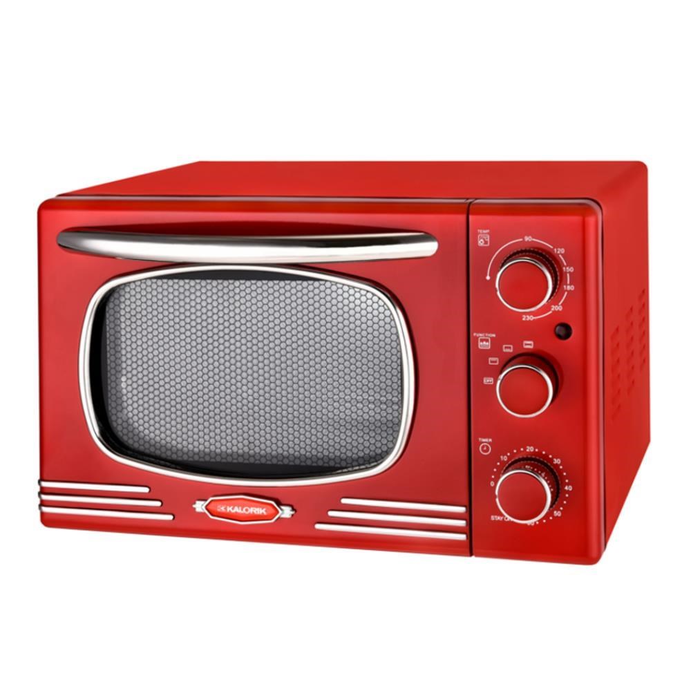 Kalorik OT 2500 R Mini rúra Retro, červená, 19,5 l