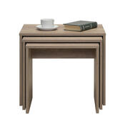 Odkládací stolek SHP Light Walnut, 3 ks