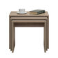 Masă pliabilă SHP Light Walnut, 3 buc