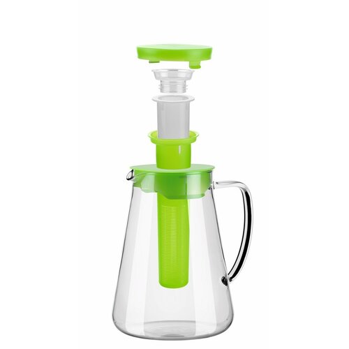 Tescoma Ulcior cu infuzor și răcitor Teo 2,5 l,roșu