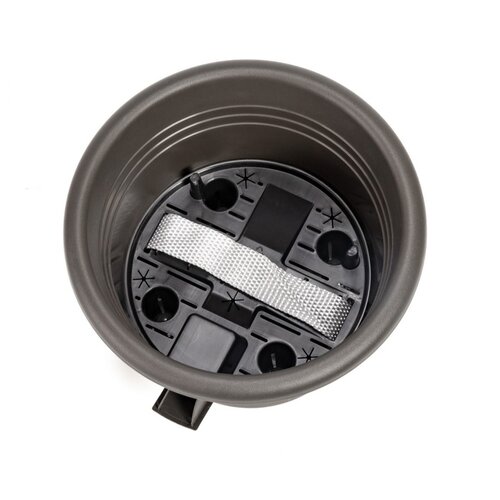 Plastia Ghiveci cu auto-irigare Narza diametru 25cm, antracit