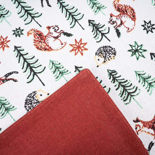 Home Elements Сервірувальний килимок Лисиці, 33 x 45 см