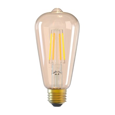 Tellur WiFi Smart Żarówka Filament E27, 6 W, ciepła biała