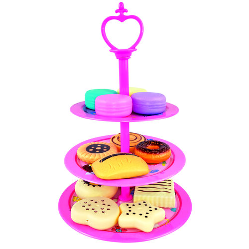 Bino Servierständer, rosa