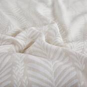 Jacquard-Bettwäsche Hawai beige, 140 x 200 cm, 70 x 90 cm