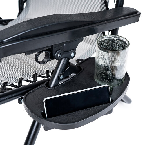 4Home Garten-Positionssessel Relax, Grau