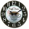 Nástěnné hodiny Caffé latte gourmet, pr. 28 cm