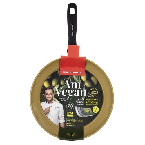 Florina Patelnia AmVegan by Mateusz Gessler, 28 cm