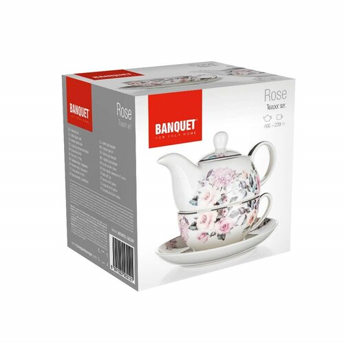 Banquet-Tee-Set ROSE 400 + 220 ml