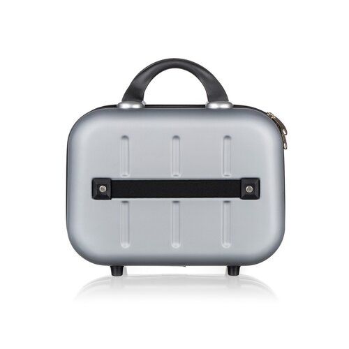 Pretty UP Cestovný škrupinový kufrík ABS07, veľ. 15, sivá