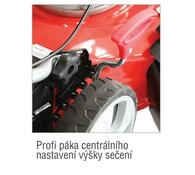 Motorová kosačka s pojazdom ABG 575 4v1, červená