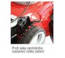 Benzínová rotační sekačka s pojezdem ABG 575 4 v 1, červená