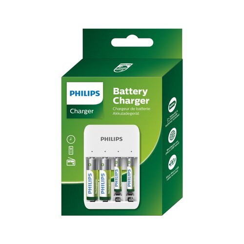 Philips USB polnilnik za baterije, velik