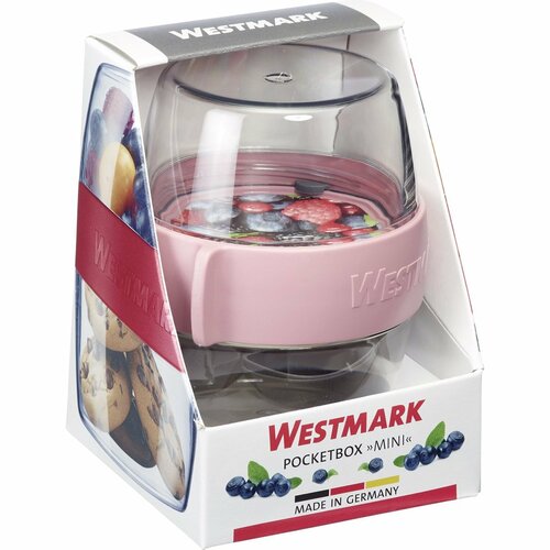 Westmark Dvojdielna dóza na desiatu MINI, 400 ml, ružová