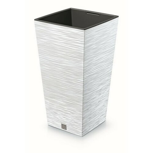Kvetináč FURU SQUARE 24 cm, biela