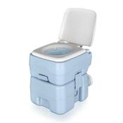 Happy Green Tragbare Toilette 20 l, Blau