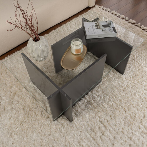 Couchtisch Vetrino Anthracite