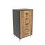 Komoda Planet Anthracite and Oak