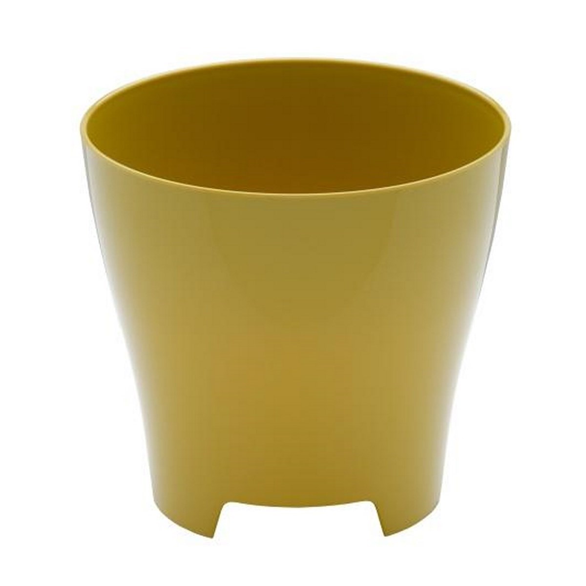 Obal na květiny LUNA, zelená oliva, Plastia, 22 cm