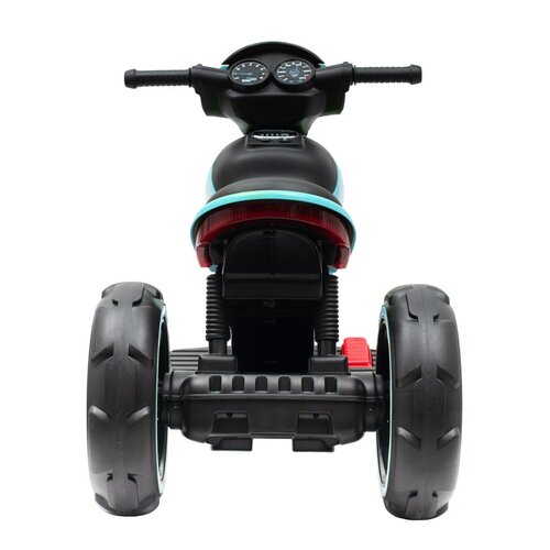 Motocicletă electrică pentru copii Baby Mix Policealbastră, 100 x 50 x 61 cm