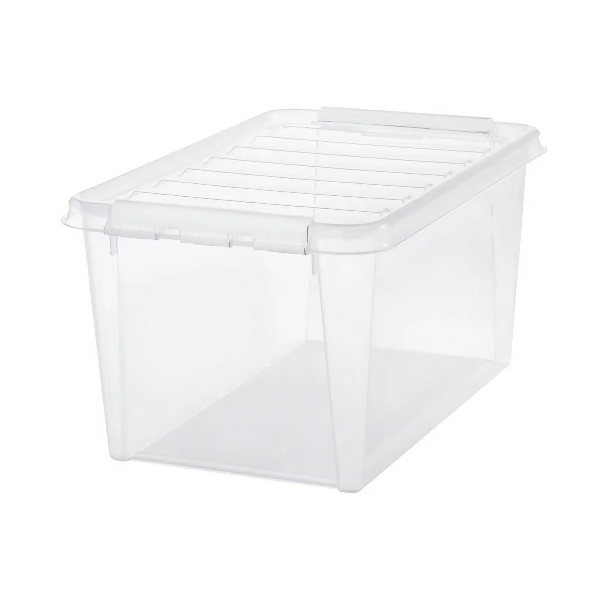 Cutie de depozitare SmartStore Classic cu cleme albe, 47 l, 47 l