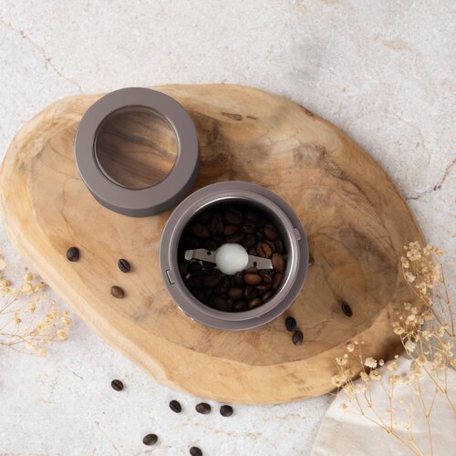 BerlingerHaus Mlynček na kávu elektrický Taupe