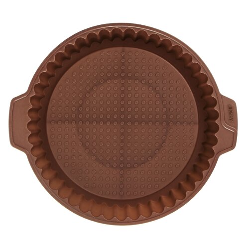 Orion Forma silikonska torta, 27 cm, rjava