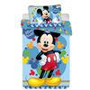 Lenjerie de pat Mickey 02 baby, pentru copii, din bumbac, 100 x 135 cm, 40 x 60 cm