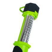 Sportwell műanyag zseblámpa, 34 LED, 22 x 5,5 cm