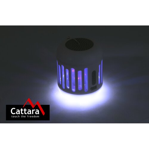 Cattara Nabíjecí bluetooth svítilna s lapačem hmyzu Music cage, 60 lm