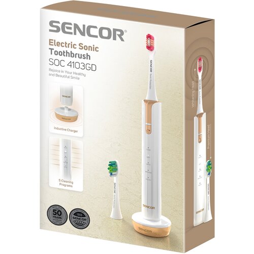Sencor SOC 4103GD szczoteczka do zębów