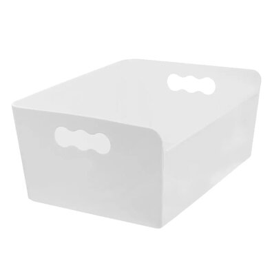 Organizator din plastic Orion Tibox, 23,5 x 18 x10,5 cm, alb