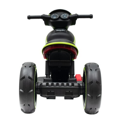 Baby Mix Elektryczny motocykl dla dzieci Police,zielony