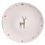 Altom Świąteczny porcelanowy talerz deserowy, 20 cm