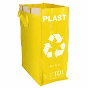 Sixtol Saci pentru sortarea deșeurilor SORT EASY 3SLIM, 18 x 30 x 40 cm, 3 x 22 l, 3 buc.