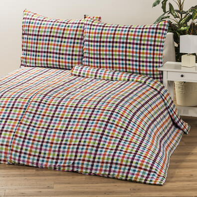 Pościel z kory Pallas Kratka, 140 x 200 cm, 70 x 90 cm