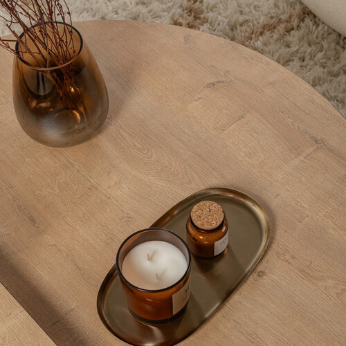Couchtisch Orion Honey Oak Black