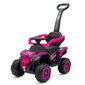 Scuter electric Baby Mix cu bară de ghidareRuggy, roz