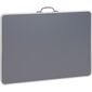 Aluminiowy stolik kempingowy, 80 x 60 x 69 cm,szary