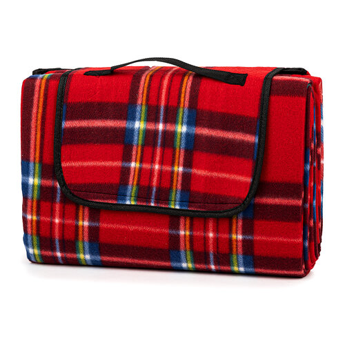 Pătură de picnic, roșu, 150 x 200 cm