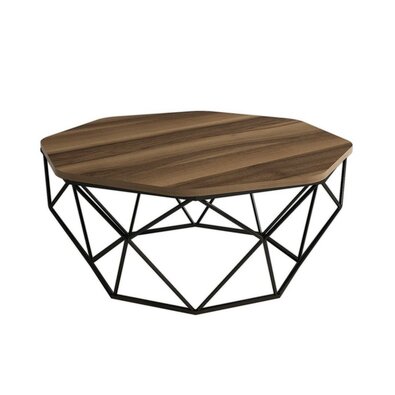 Konferenční stolek Diamond Walnut