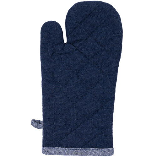 Potholder and trivet Heda dark blue, set of 2